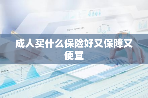 成人买什么保险好又保障又便宜