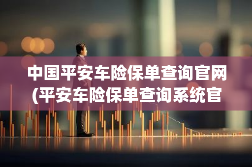 中国平安车险保单查询官网(平安车险保单查询系统官方网站)
