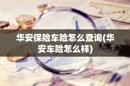 华安保险车险怎么查询(华安车险怎么样)