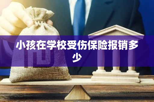 小孩在学校受伤保险报销多少