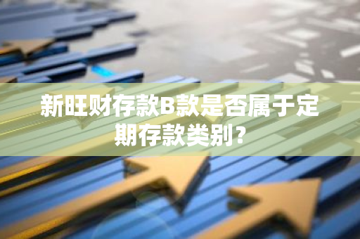 新旺财存款B款是否属于定期存款类别？