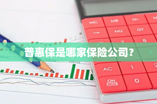 普惠保是哪家保险公司？