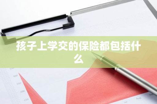 孩子上学交的保险都包括什么