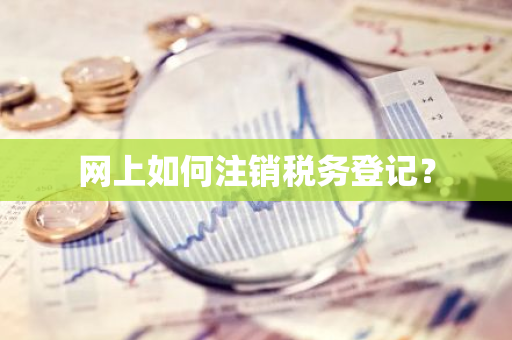 网上如何注销税务登记？