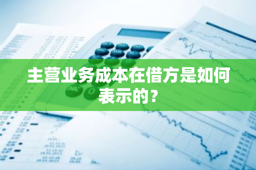 主营业务成本在借方是如何表示的？