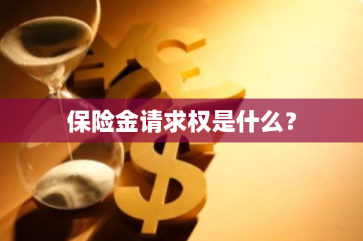 保险金请求权是什么？