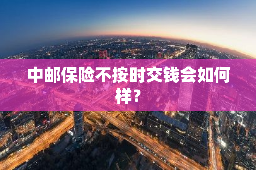 中邮保险不按时交钱会如何样？