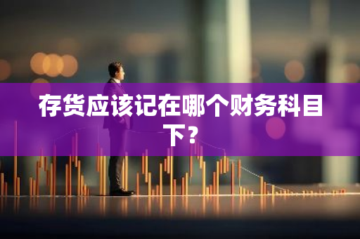存货应该记在哪个财务科目下？
