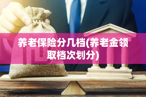 养老保险分几档(养老金领取档次划分)