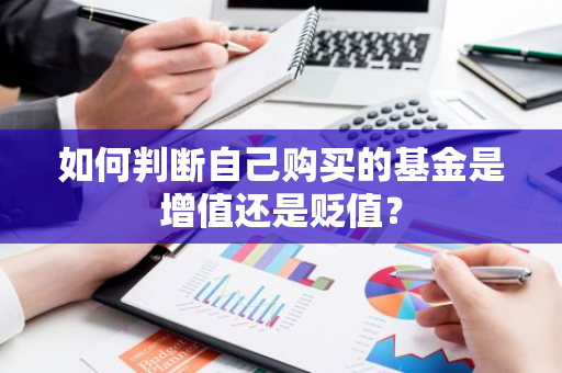 如何判断自己购买的基金是增值还是贬值？