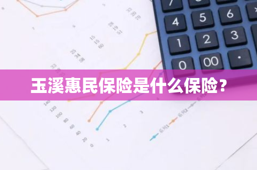 玉溪惠民保险是什么保险？