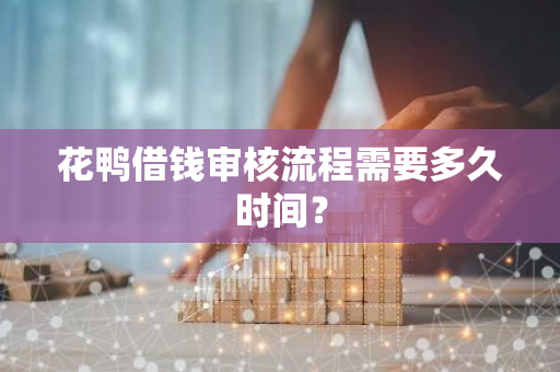 花鸭借钱审核流程需要多久时间？