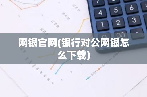 网银官网(银行对公网银怎么下载)