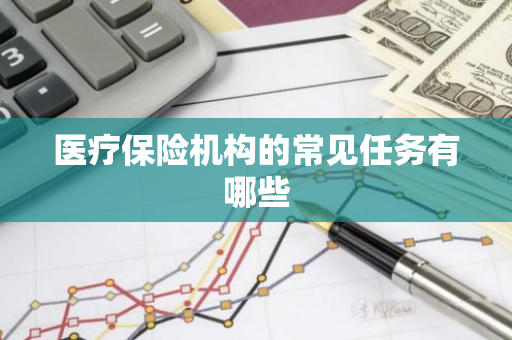 医疗保险机构的常见任务有哪些