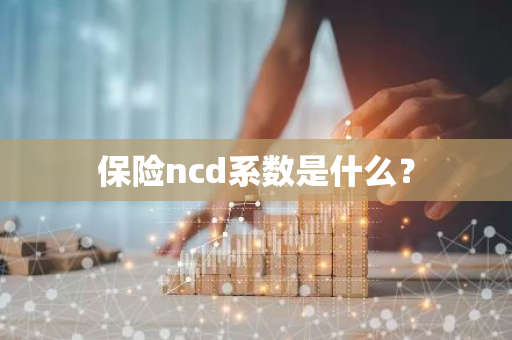 保险ncd系数是什么？