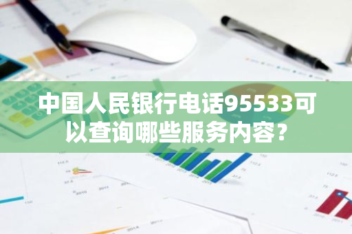 中国人民银行电话95533可以查询哪些服务内容？