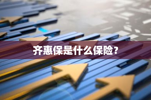 齐惠保是什么保险？