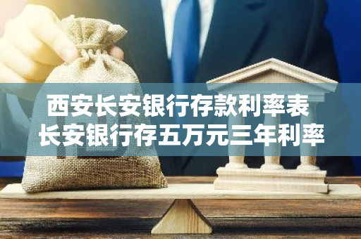 西安长安银行存款利率表 长安银行存五万元三年利率是多少