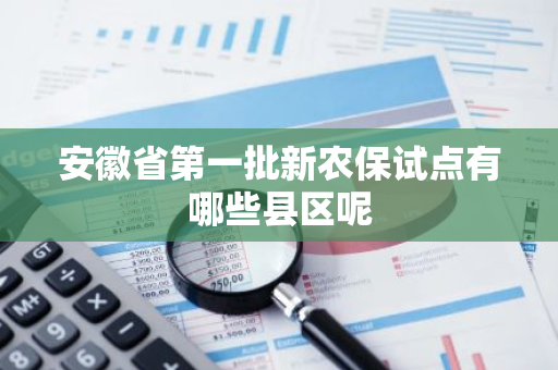 安徽省第一批新农保试点有哪些县区呢
