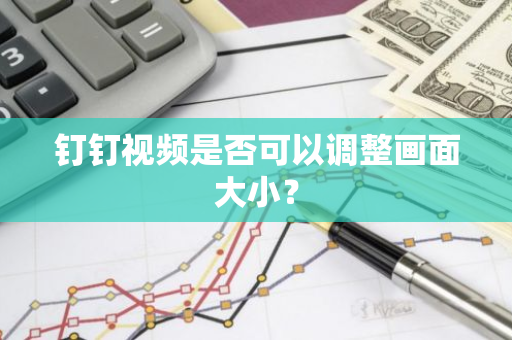 钉钉视频是否可以调整画面大小？