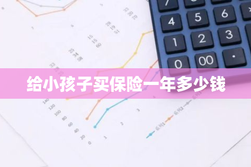 给小孩子买保险一年多少钱