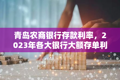 青岛农商银行存款利率，2023年各大银行大额存单利率表