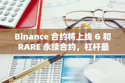 Binance 合约将上线 G 和 RARE 永续合约，杠杆最高可达 50 倍