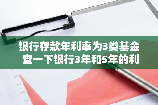 银行存款年利率为3类基金 查一下银行3年和5年的利率是多少