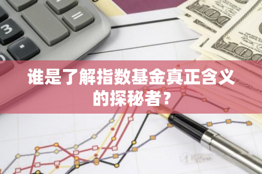 谁是了解指数基金真正含义的探秘者？