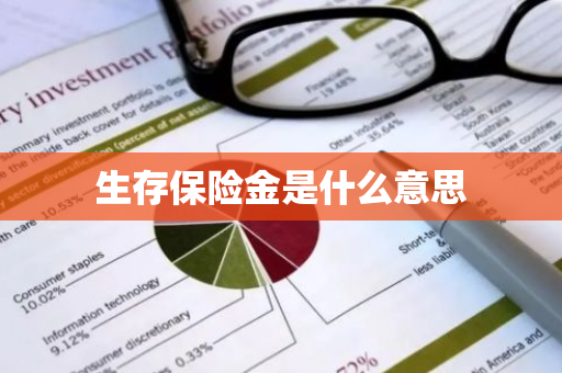 生存保险金是什么意思