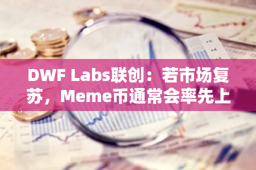 DWF Labs联创：若市场复苏，Meme币通常会率先上涨
