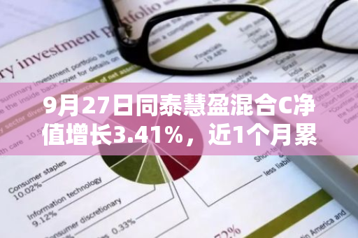 9月27日同泰慧盈混合C净值增长3.41%，近1个月累计上涨3.64%