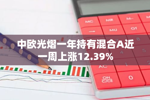 中欧光熠一年持有混合A近一周上涨12.39%
