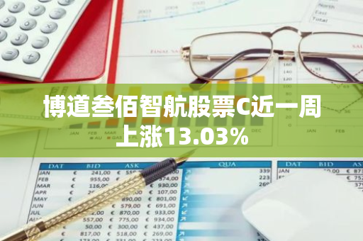 博道叁佰智航股票C近一周上涨13.03%