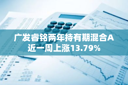 广发睿铭两年持有期混合A近一周上涨13.79%