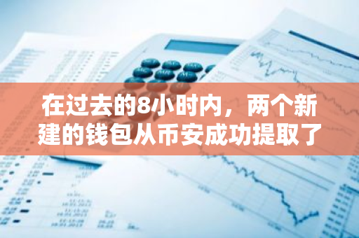 在过去的8小时内，两个新建的钱包从币安成功提取了总计600枚比特币