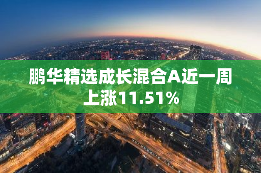 鹏华精选成长混合A近一周上涨11.51%