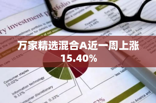 万家精选混合A近一周上涨15.40%
