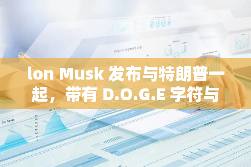 lon Musk 发布与特朗普一起，带有 D.O.G.E 字符与柴犬图案的图片
