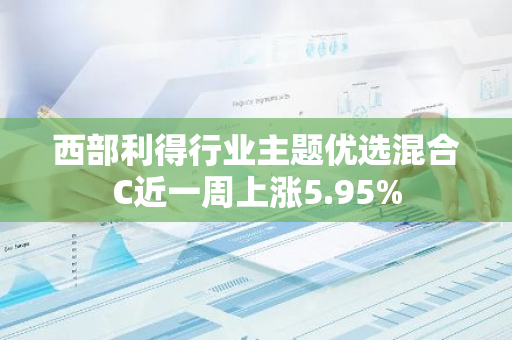 西部利得行业主题优选混合C近一周上涨5.95%