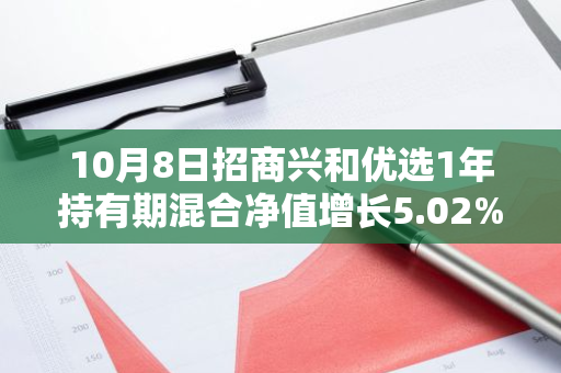 10月8日招商兴和优选1年持有期混合净值增长5.02%，近1个月累计上涨32.75%