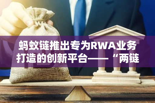 蚂蚁链推出专为RWA业务打造的创新平台——“两链一桥”解决方案