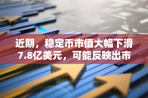 近期，稳定币市值大幅下滑7.8亿美元，可能反映出市场购买力的减弱趋势