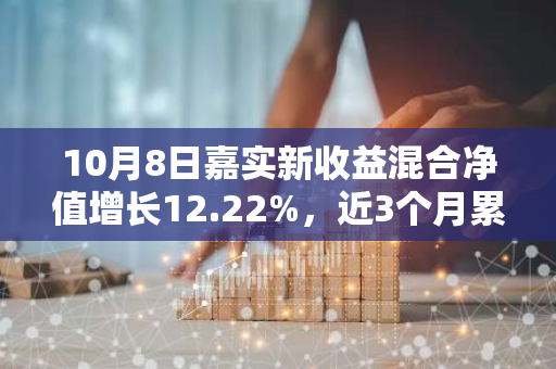 10月8日嘉实新收益混合净值增长12.22%，近3个月累计上涨46.33%