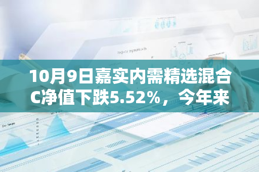 10月9日嘉实内需精选混合C净值下跌5.52%，今年来累计上涨3.34%