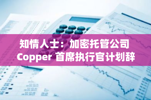 知情人士：加密托管公司 Copper 首席执行官计划辞职
