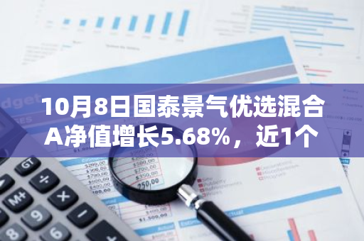 10月8日国泰景气优选混合A净值增长5.68%，近1个月累计上涨24.48%