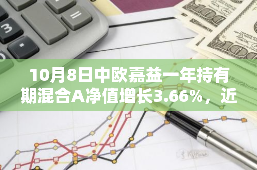 10月8日中欧嘉益一年持有期混合A净值增长3.66%，近1个月累计上涨24.08%