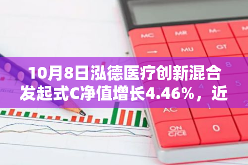 10月8日泓德医疗创新混合发起式C净值增长4.46%，近3个月累计上涨34.34%