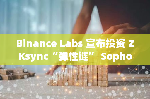 Binance Labs 宣布投资 ZKsync“弹性链” Sophon